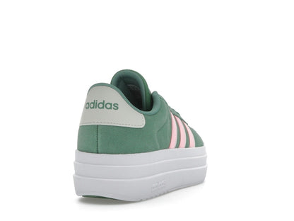 adidas VL Court Bold Preloved Green Pink Spark Ivory (Women's)