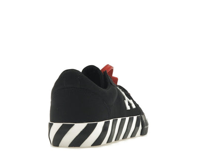 OFF-WHITE Vulcanized Low Canvas Black White