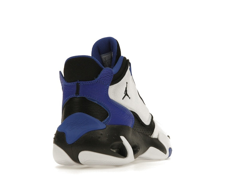 Jordan Max Aura 4 White Black Hyper Royal