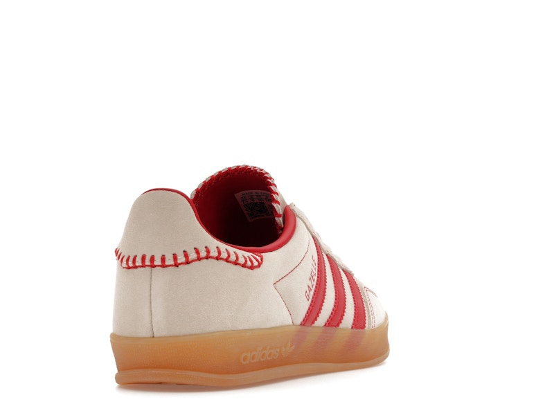 adidas Gazelle Indoor Beige Better Scarlet (Women's)