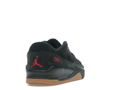 Jordan Flight Court Black Red