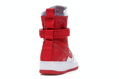 Nike SF Air Force 1 High White University Red