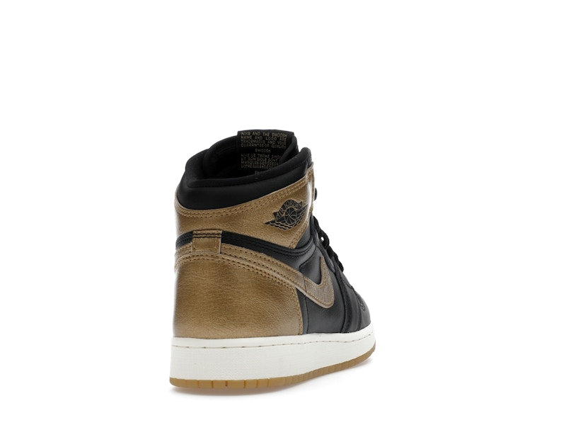 Jordan 1 Retro High OG Black Metallic Gold (GS)