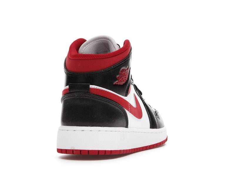 Jordan 1 Mid Gym Red Black White (GS)