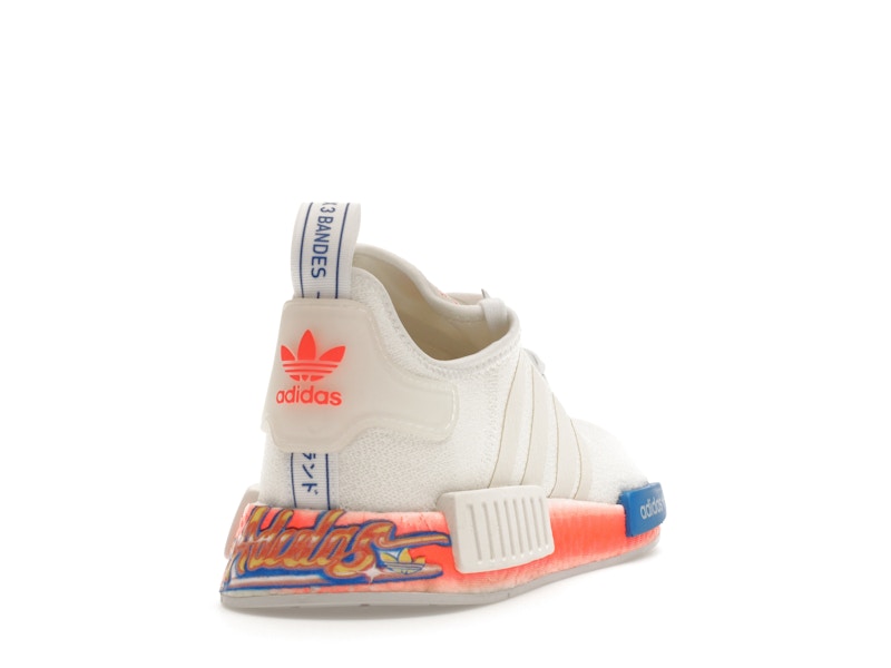 adidas NMD_R1 Cloud White Orange