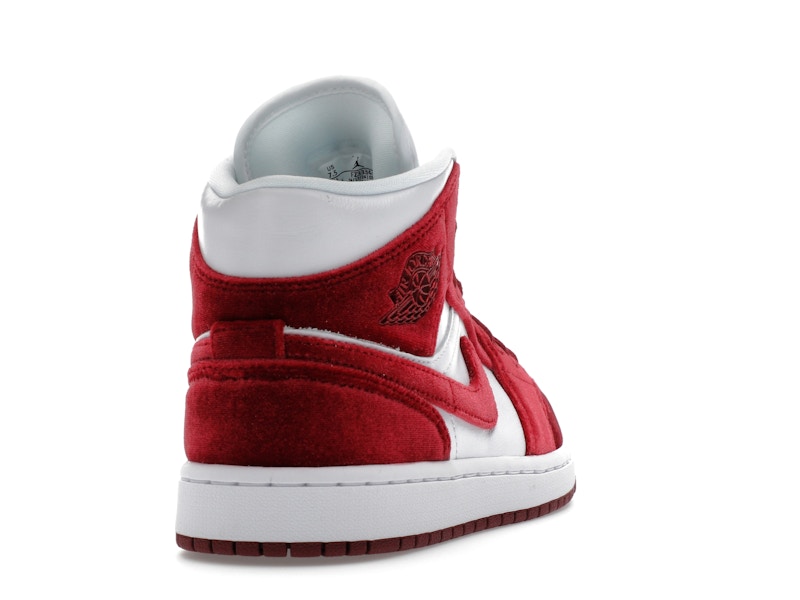 Jordan 1 Mid SE Red Velvet (Women's)