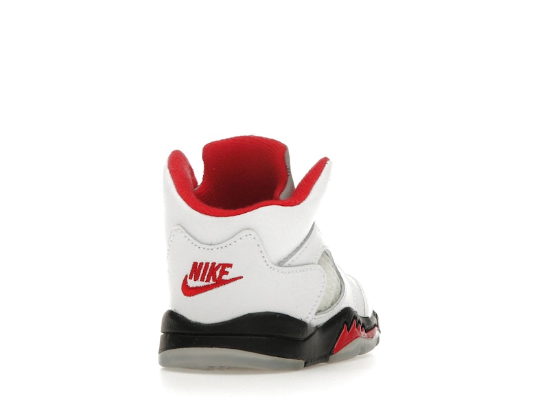 Jordan 5 Retro Fire Red Silver Tongue (2020) (TD)