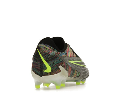 Nike Gripknit Phantom GX Elite Fusion FG Black White Blue Glow Volt