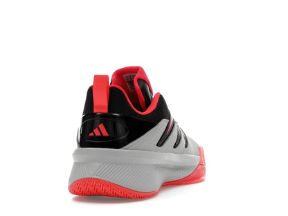 adidas Dame Certified 3 Core Black Lucid Red Grey Two