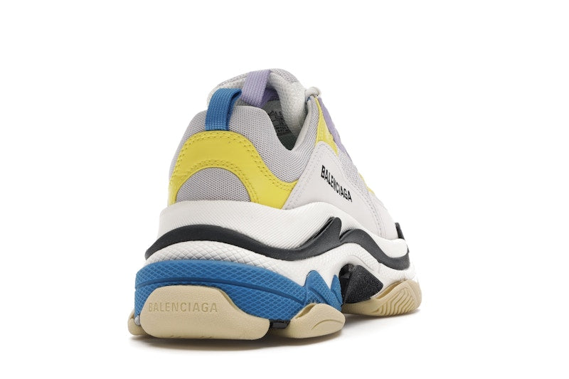 Balenciaga Triple S Purple Yellow Blue (Women's)