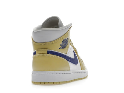 Jordan 1 Mid Lemon Wash Lapis (Women's)
