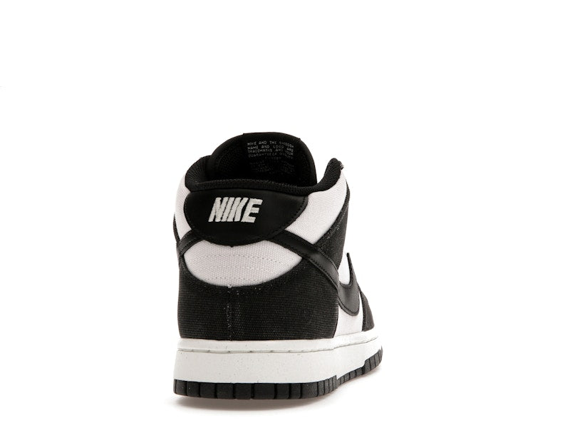 Nike Dunk Mid Canvas Panda