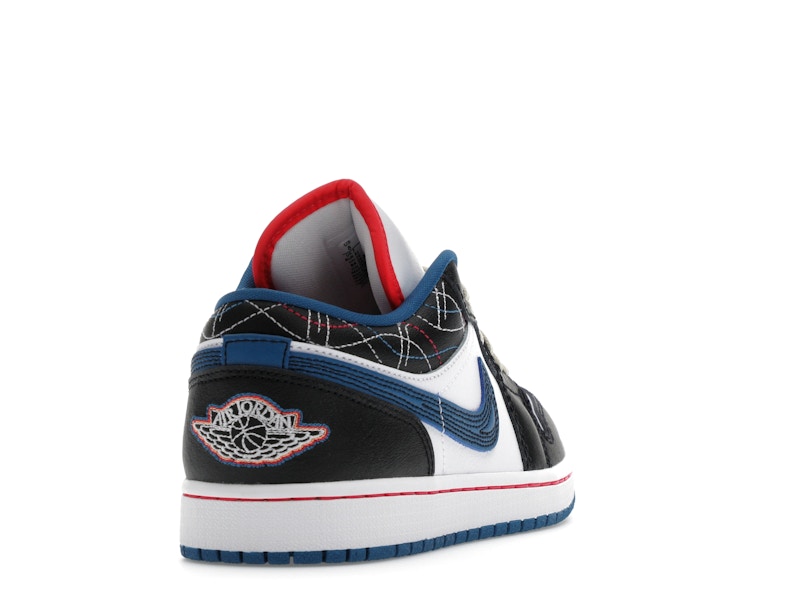 Jordan 1 Low SE Industrial Blue Sashiko