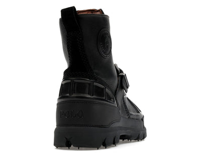 Polo Ralph Lauren Oslo High Oiled Leather Boot Black