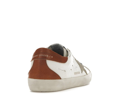 Golden Goose Super-Star White Ice Brown Blue