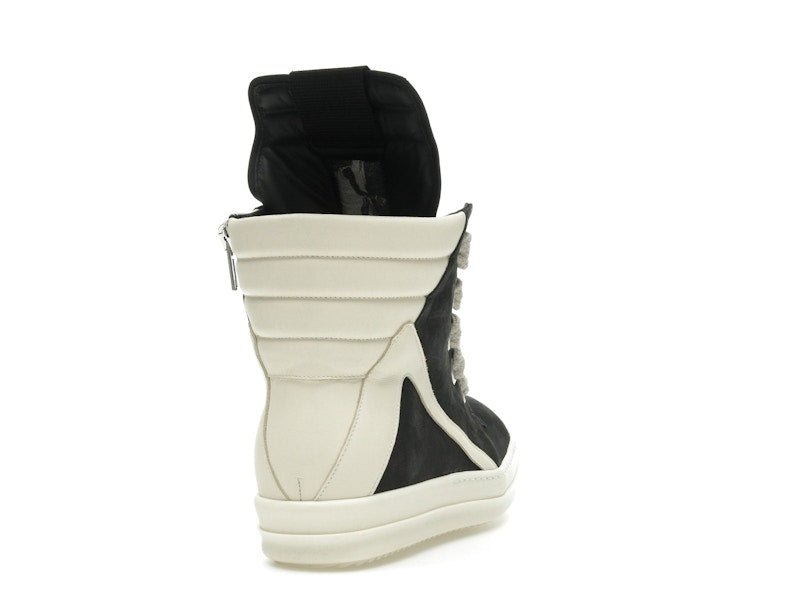 Rick Owens Geobasket Jumbo Lace High Black Milk (Women's)