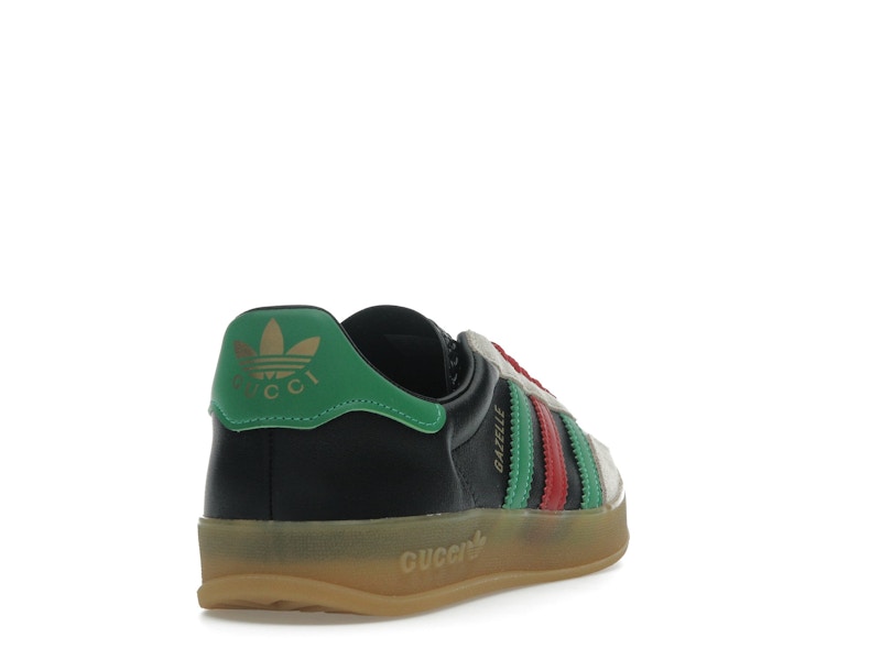 adidas x Gucci Gazelle Black Green Red