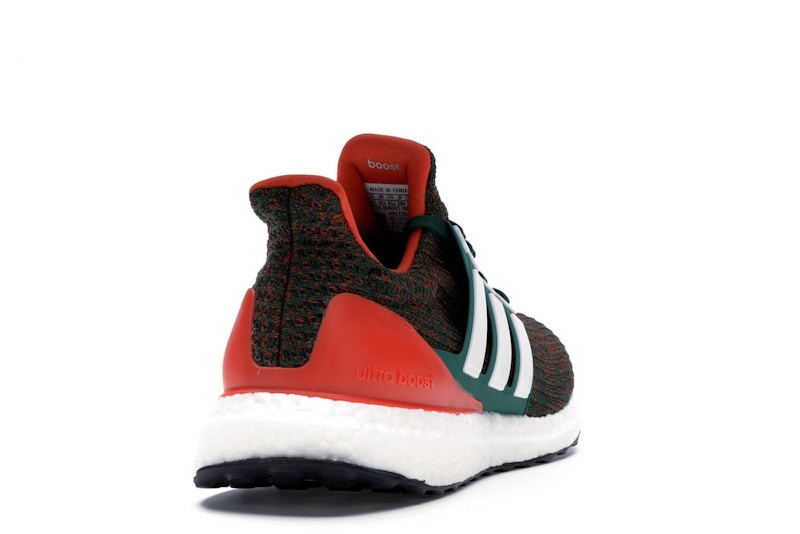 adidas Ultra Boost 4.0 Miami Hurricanes