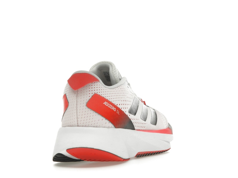 adidas Adizero SL Cloud White Core Black Bright Red