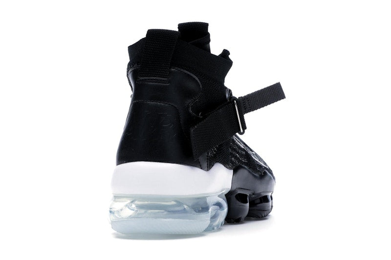 Nike Air VaporMax Premier Flyknit Black Metallic Silver White