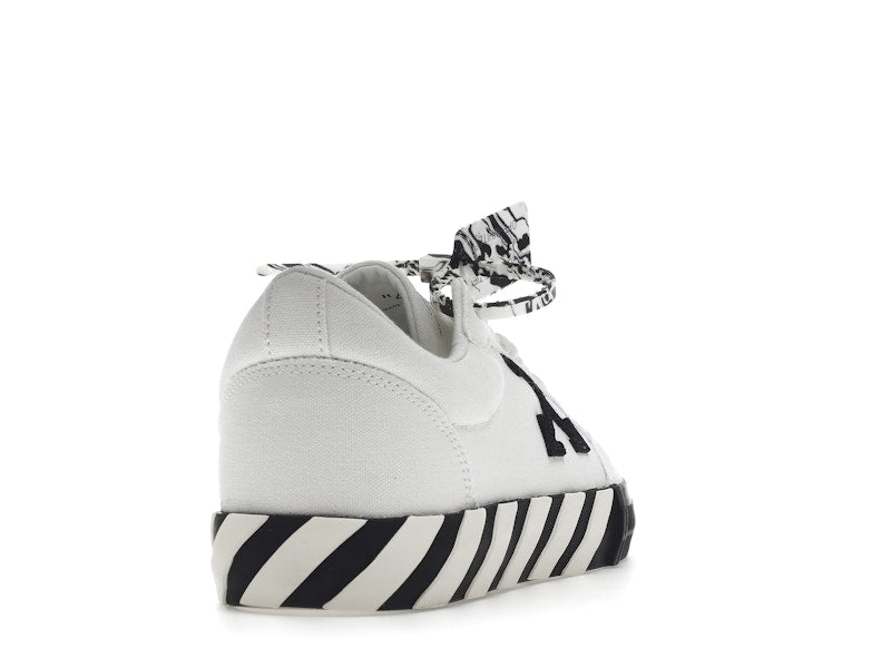 OFF-WHITE Vulcanized Low Canvas White Black