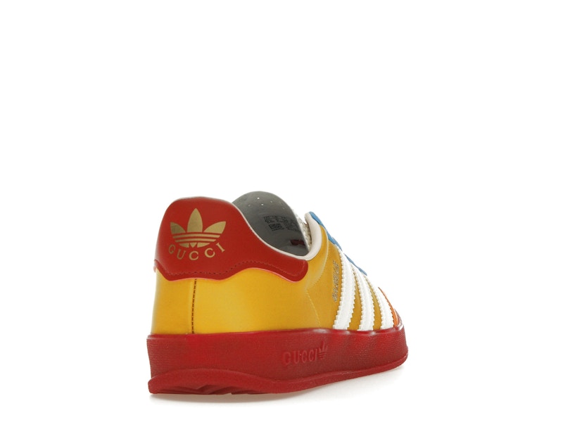 adidas x Gucci Gazelle Yellow White Red (Women's)