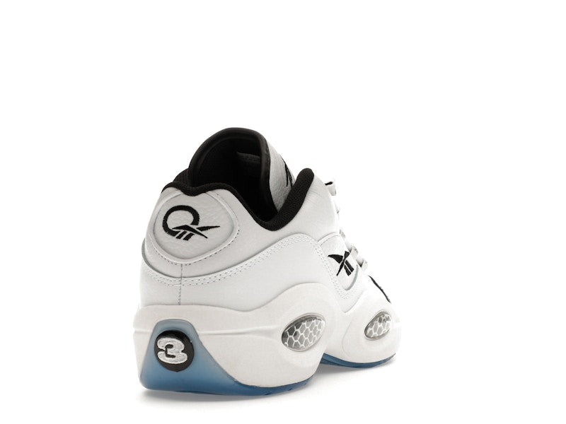 Reebok Question Low White Black Toe