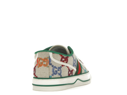 Gucci Tennis 1977 GG Logo White Multi