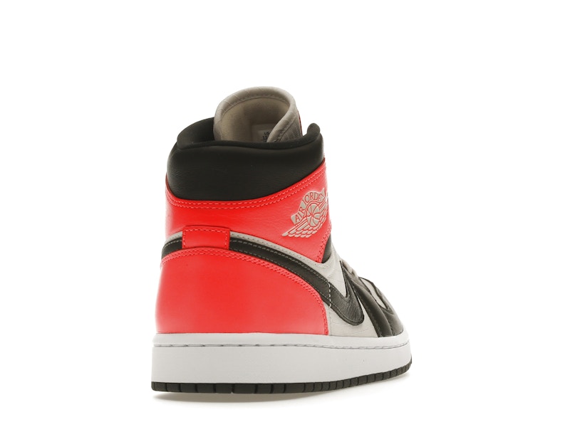 Jordan 1 Mid Newsprint Light Orewood Brown (Women's)