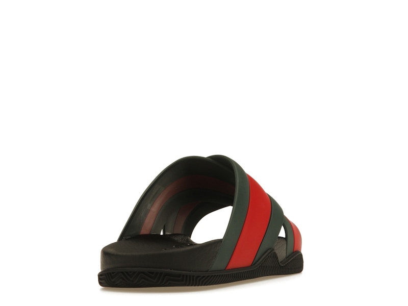 Gucci Web Slide Black Rubber (Women's)