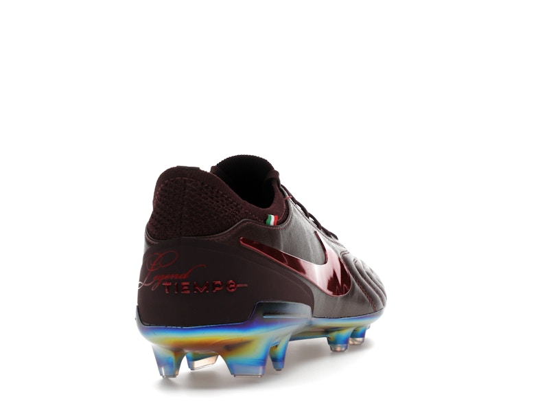 Nike Tiempo Legend 10 Elite Luxe FG Montebelluna Leather Port Wine