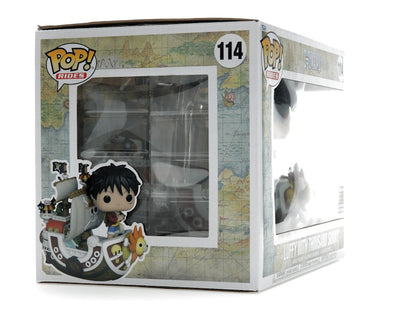 Funko Pop! Rides One Piece Luffy with Thousand Sunny 2022 Winter Convention Exclusive Figure #114