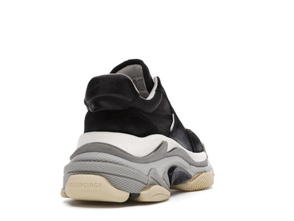 Balenciaga Triple S Black Burgundy