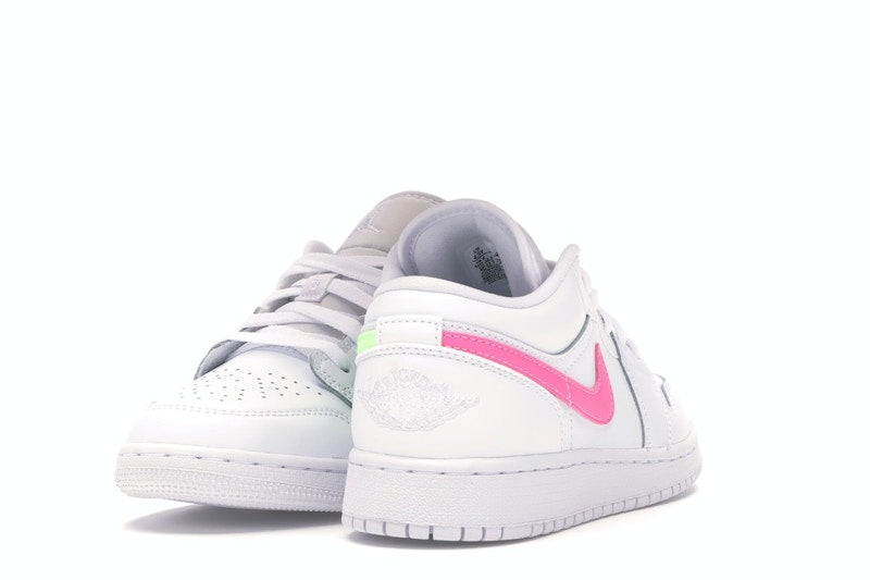 Jordan 1 Low White Neon (GS)