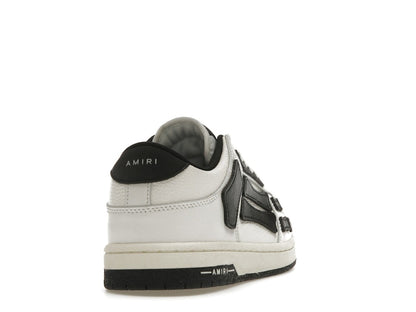 AMIRI Skel Top Low White Black White
