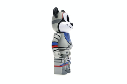 Bearbrick x Billionaire Boys Club x Mickey Mouse Astronaut 100% & 400% Set Multicolor