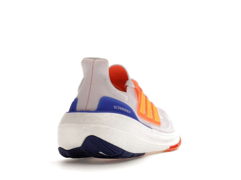 adidas Ultra Boost Light Cloud White Solar Gold Lucid Blue