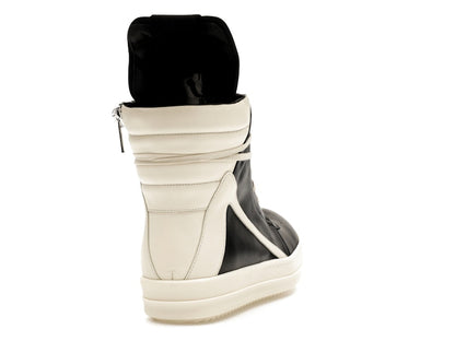 Rick Owens Luxor Geobasket Black Milk