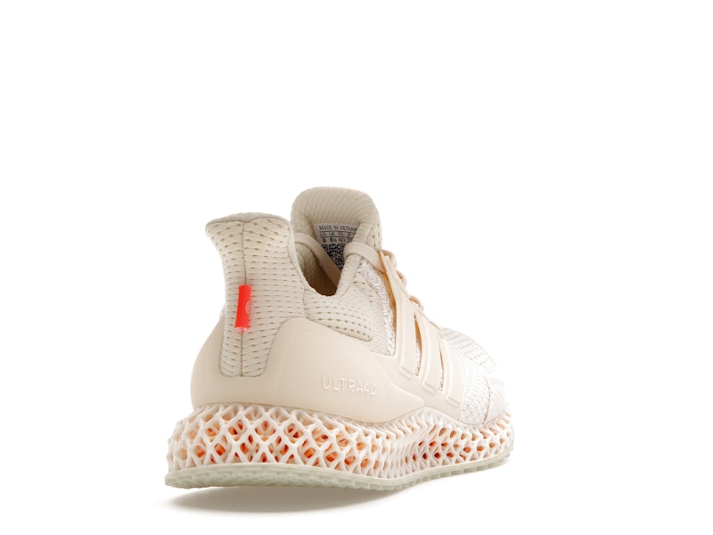 adidas Ultra 4D Wonder White Impact Orange