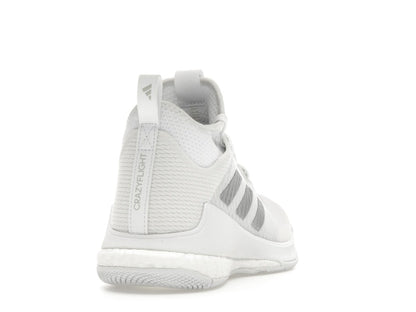 adidas Crazyflight Mid Cloud White Silver Metallic Grey (Women's)
