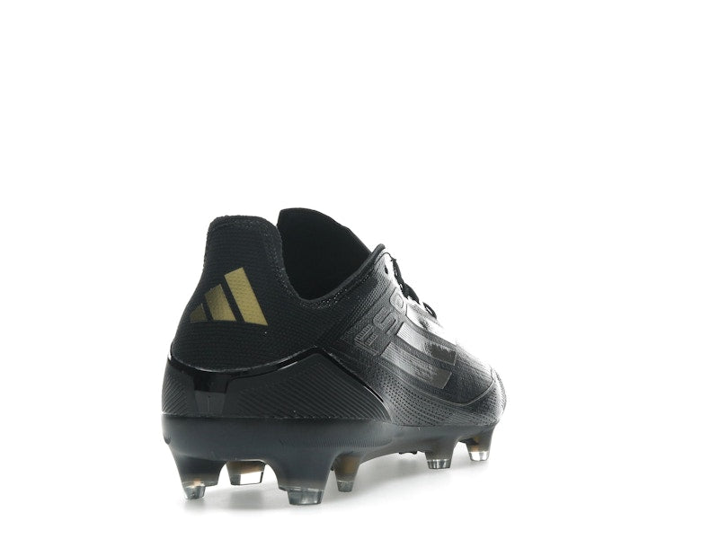 adidas F50 Pro FG Core Black Iron Metallic Gold Metallic