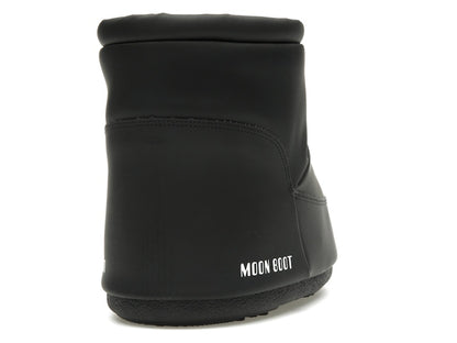 Moon Boot No Lace Rubber Boot Black