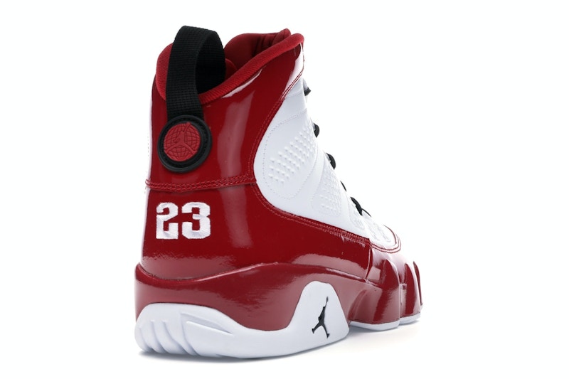 Jordan 9 Retro White Gym Red