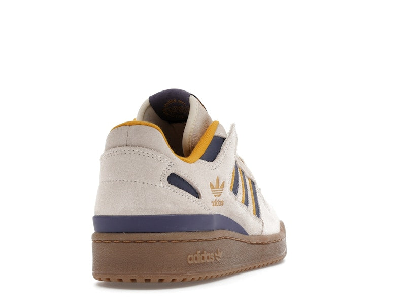 adidas Forum Low CL White Preloved Violet Yellow