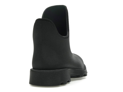 Burberry Marsh Round-Toe Ankle Boots Black