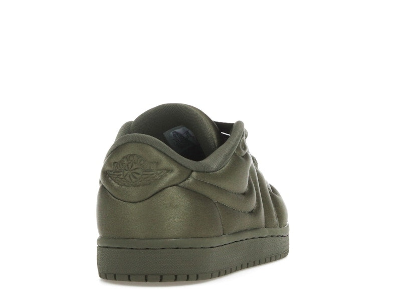 Jordan 1 Low Method of Make Satin Medium Olive (Women's)