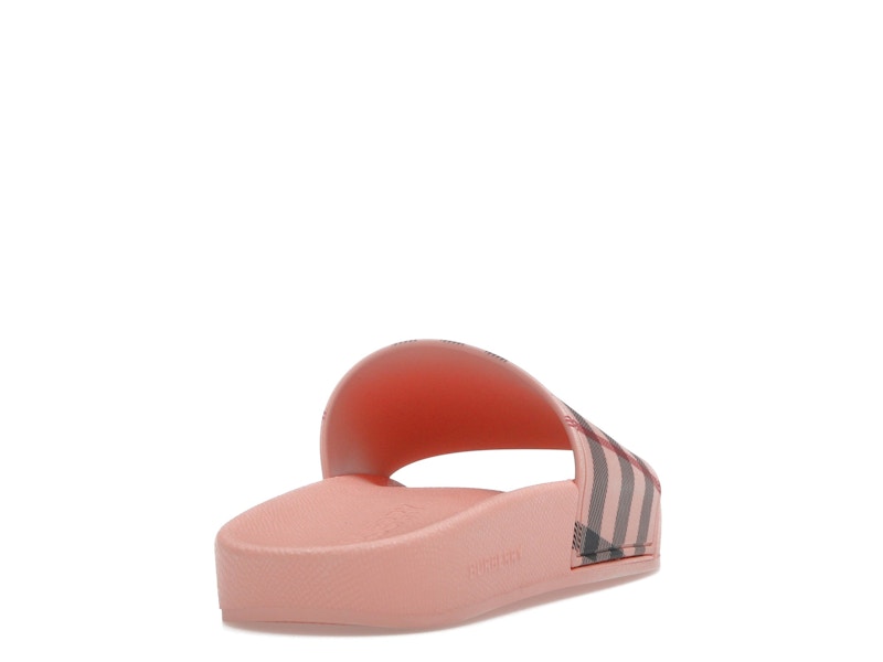 Burberry Furley Slides Vintage Check Pink (Women's)