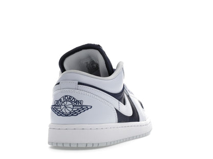 Jordan 1 Low SE Football Grey White Gym Red Midnight Navy (Women's)