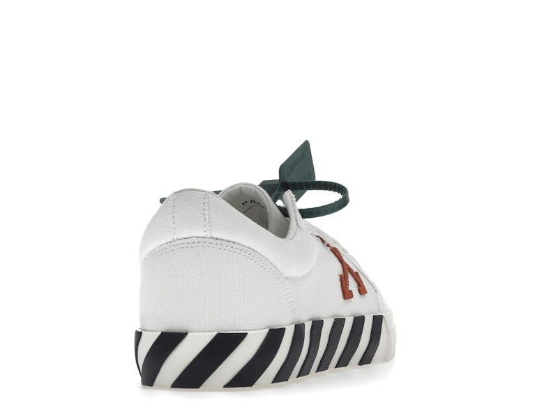 OFF-WHITE Vulc Low Canvas White Red Arrow Black