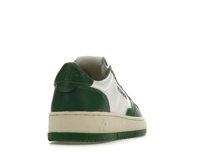 Autry Medalist Leather Low Green White